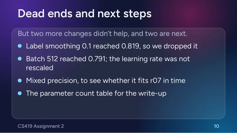 Glass theme, slide 10