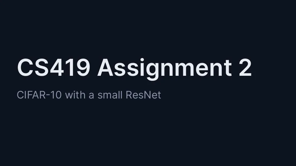 Midnight Beamer theme, title slide
