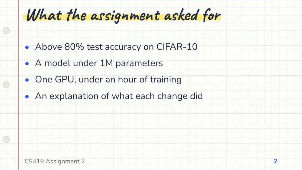 Notebook theme, slide 2