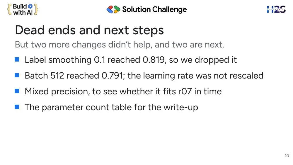 Solution Challenge theme, slide 10